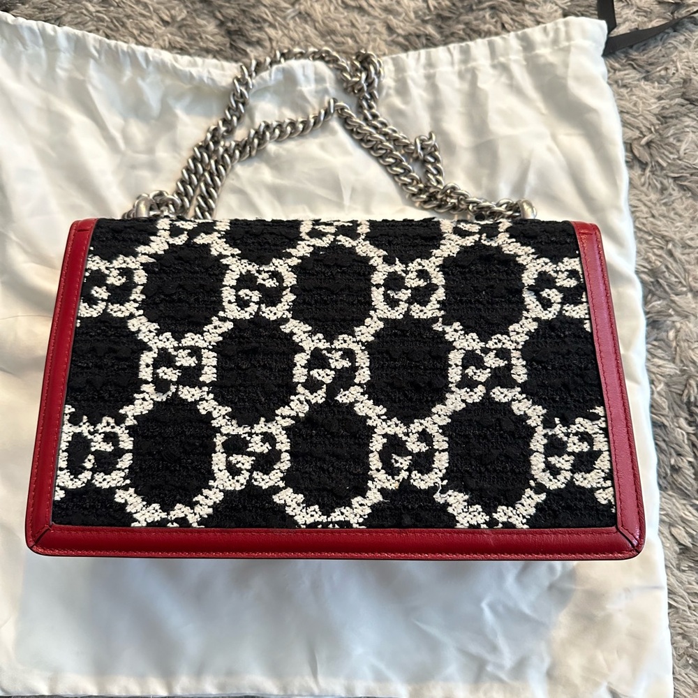 GG Tweed Small Dionysus Shoulder bag. - Picture 2 of 10